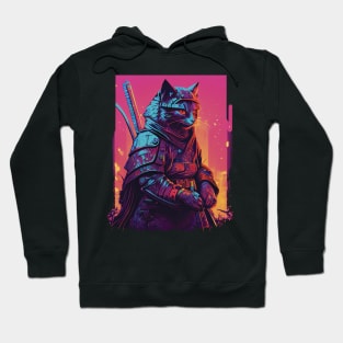 Samurai cat Hoodie